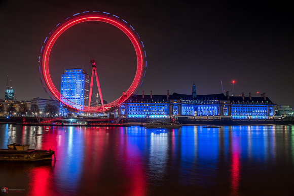 London Eye from Westminster