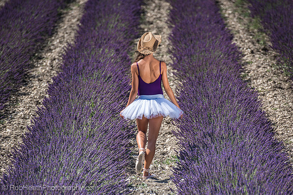 Just walking in the fields